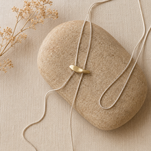 Halo Bar Necklace - Gold