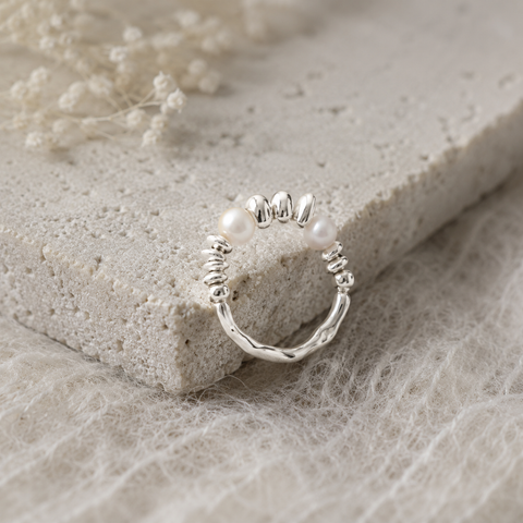 Luna Texture Ring