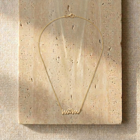 Golden Mum Necklace