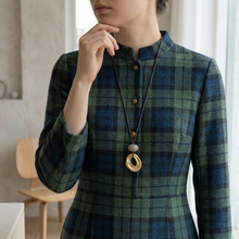 Sculpta Stone Necklace - Gold
