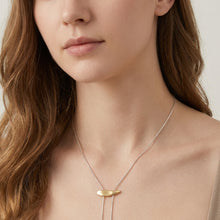 Halo Bar Necklace - Gold