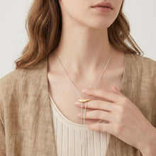 Halo Bar Necklace - Gold