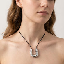 Lucky Cord Necklace - Silver